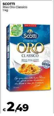 Coop SCOTTI Riso Oro Classico offerta