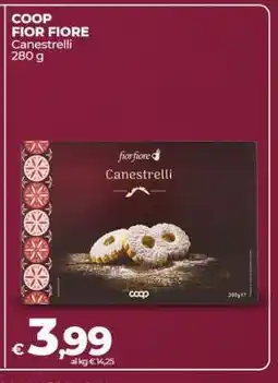 Coop COOP FIOR FIORE Canestrelli offerta