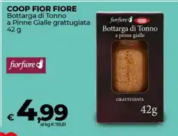 Coop COOP FIOR FIORE Bottarga di Tonno a Pinne Gialle grattugiata 42 g offerta