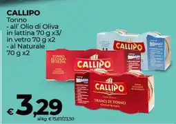 Coop CALLIPO Tonno offerta