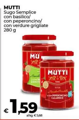 Coop MUTTI offerta