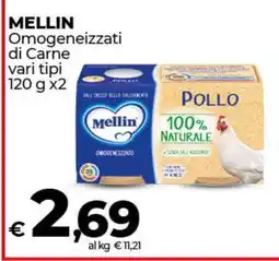 Coop Mellin Omogeneizzati di Carne offerta