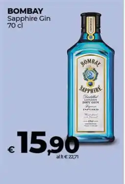 Coop BOMBAY Sapphire Gin 70 cl offerta