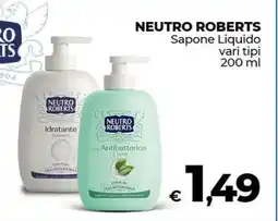Coop NEUTRO ROBERTS Sapone Liquido offerta