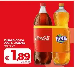 Coop DUALS COCA COLA + FANTA offerta