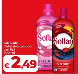 Coop SOFLAN Detersivo Liquido vari tipi offerta