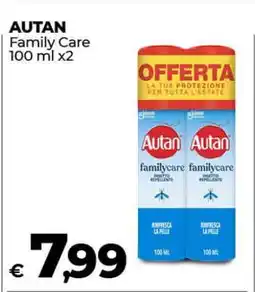 Coop AUTAN Family Care 100 ml x2 offerta