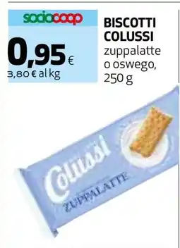 Coop Biscotti Colussi offerta