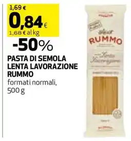 Coop Pasta di Semola Lenta Lavorazione Rummo offerta