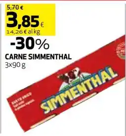 Coop CARNE SIMMENTHAL offerta