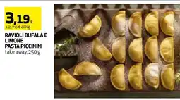 Coop RAVIOLI BUFALA E LIMONE PASTA PICCININI offerta