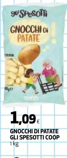 Coop GNOCCHI DI PATATE GLI SPESOTTI COOP offerta