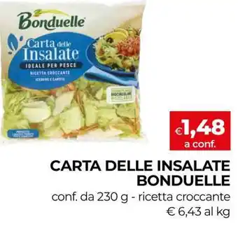Coop CARTA DELLE INSALATE BONDUELLE offerta