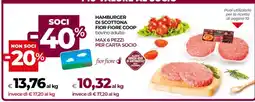 Coop HAMBURGER DI SCOTTONA FIOR FIORE COOP offerta