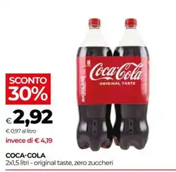 Coop Coca Cola offerta