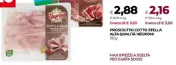 Coop Prosciutto Cotto Stella Alta Qualità Negroni offerta
