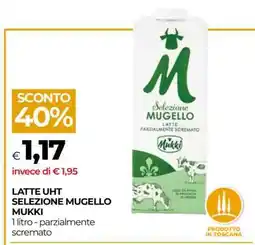 Coop Latte UHT Selezione Mugello Mukki offerta