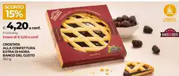 Coop CROSTATA ALLA CONFETTURA EXTRA DI MORA BANCO DEL GUSTO offerta