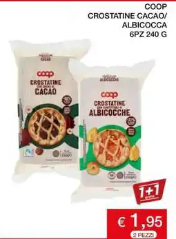 Coop COOP Crostatine Cacao/Albicocca offerta