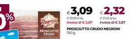 Coop Prosciutto Crudo Negroni offerta