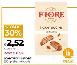 Coop I CANTUCCINI FIORE offerta