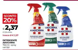 Coop DETERGENTE AMUCHINA offerta