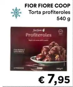 Coop FIOR FIORE COOP Torta profiteroles offerta