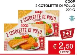 Coop COOP 2 COTOLETTE DI POLLO offerta