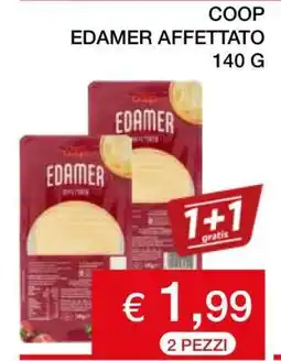 Coop COOP Edamer Affettato offerta