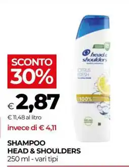 Coop Shampoo Head & Shoulders offerta