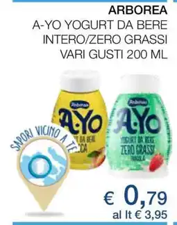Coop ARBOREA A-YO YOGURT DA BERE offerta