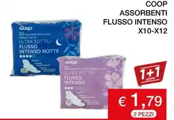 Coop COOP ASSORBENTI FLUSSO INTENSO X10-X12 offerta