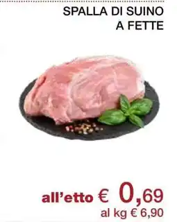 Coop SPALLA DI SUINO A FETTE offerta