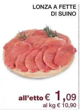 Coop Lonza A Fette Di Suino offerta