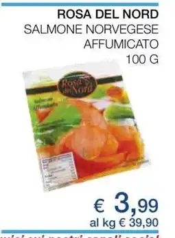 Coop Rosa del Nord Salmone Norvegese Affumicato offerta
