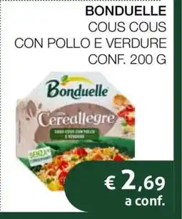 Coop BONDUELLE COUS COUS CON POLLO E VERDURE offerta