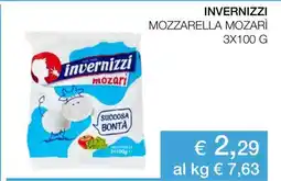 Coop INVERNIZZI MOZZARELLA MOZARÌ offerta