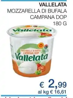 Coop VALLELATA MOZZARELLA DI BUFALA CAMPANA DOP offerta