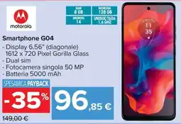 Carrefour Smartphone G04 offerta