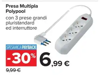 Carrefour Presa Multipla Polypool offerta