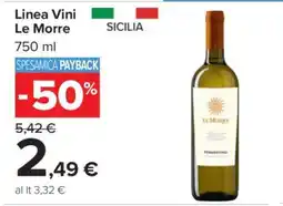 Carrefour Linea Vini Le Morre offerta