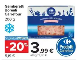 Carrefour Gamberetti Boreali Carrefour offerta