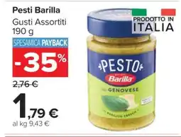 Carrefour Pesti Barilla offerta