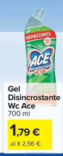 Carrefour Gel Disincrostante Wc Ace offerta