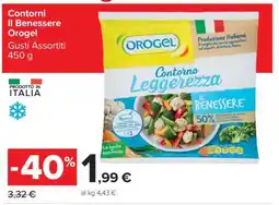 Carrefour Contorni Il Benessere Orogel offerta