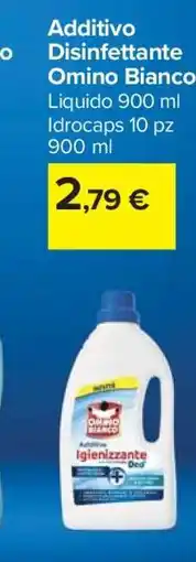 Carrefour Additivo Disinfettante Omino Bianco offerta