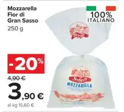 Carrefour Mozzarella Fior di Gran Sasso offerta