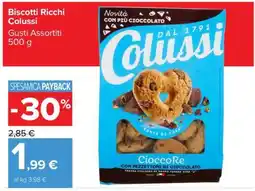 Carrefour Biscotti Ricchi Colussi offerta