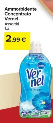 Carrefour Ammorbidente Concentrato Vernel offerta
