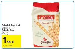 Carrefour Grissini Fagolosi Classici Grissin Bon offerta